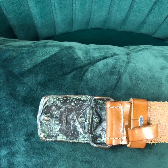 The Territory Ahead Men’s Tan Leather Belt - Picture 4 of 5